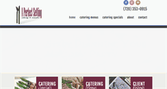 Desktop Screenshot of aperfectsettingcatering.net